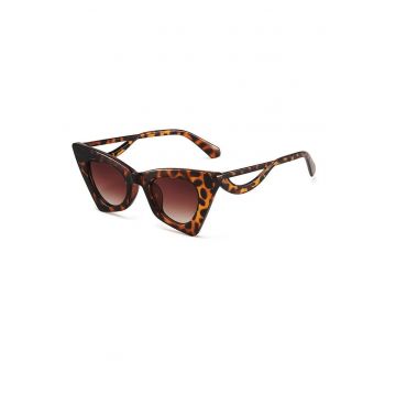 Ochelari de soare - maro - animal print - cat-eye - Herta C7 - Ochelari de soare - maro - animal print - cat-eye - Herta C7 -