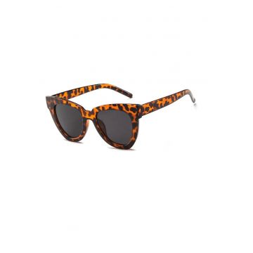 Ochelari de soare - maro - cat-eye - animal print - Ruda C3 - Ochelari de soare - maro - cat-eye - animal print - Ruda C3 -