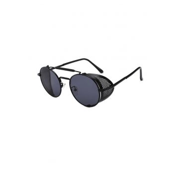 Ochelari de soare - negri - rotunzi - aviator - Ida C7 - Ochelari de soare - negri - rotunzi - aviator - Ida C7 -