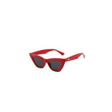 Ochelari de soare - rosii - cat-eye - Sakse C1 Ochelari de soare - rosii - cat-eye - Sakse C1