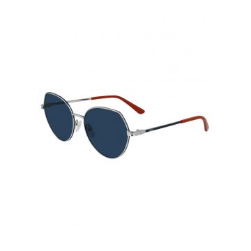 Ochelari de soare rotunzi cu elemente metalice Ochelari de soare rotunzi cu elemente metalice