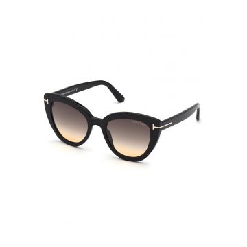 Ochelari de soare cat-eye cu lentile in degrade