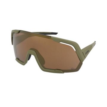 Sports Ochelari de vedere ,Ochelari de soare Alpina Rocket Q-Lite Olive Matt