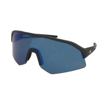 Ochelari de soare Alpina Sonic HR Q-Lite Black Matt/Blue Mirror