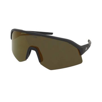 Sports Ochelari de vedere ,Ochelari de soare Alpina Sonic HR Q Black Matt/Gold Mirror