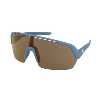 Sports Ochelari de vedere ,Ochelari de soare Alpina Turbo HR Q-Lite Smoke Blue Matt/Gold Mirror