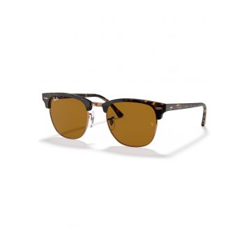 Ochelari de soare cu aspect tortoise Clubmaster