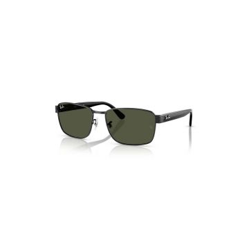 Ray-Ban ochelari de soare barbati, culoarea negru, 0RB3750