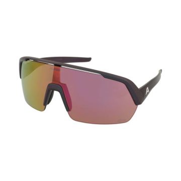 Sports Ochelari de vedere ,Ochelari de soare Alpina Turbo HR Q-Lite Black Purple Metalic Matt/Pink Mirror