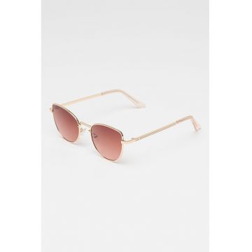 Ochelari de soare aviator cu lentile uni Ochelari de soare aviator cu lentile uni