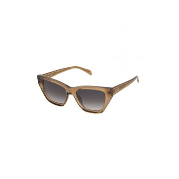 Ochelari de soare cat-eye cu lentile degrade Ochelari de soare cat-eye cu lentile degrade