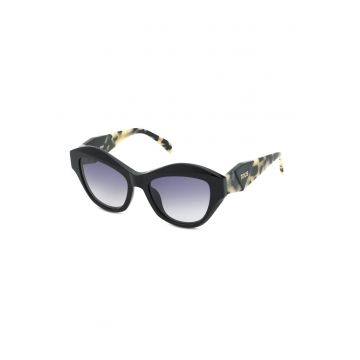 Ochelari de soare cat-eye cu lentile degrade Ochelari de soare cat-eye cu lentile degrade