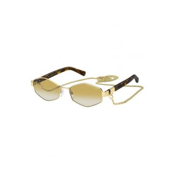 Ochelari de soare hexagonali cu lant detasabil Ochelari de soare hexagonali cu lant detasabil