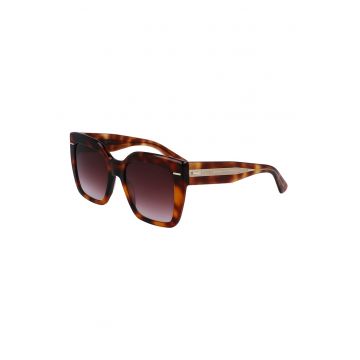 Ochelari de soare cat-eye cu logo Ochelari de soare cat-eye cu logo