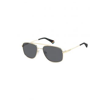 Ochelari de soare cu lentile polarizate si rama metalica Ochelari de soare cu lentile polarizate si rama metalica