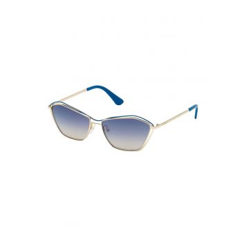 Ochelari de soare patrati cu rama metalica Ochelari de soare patrati cu rama metalica