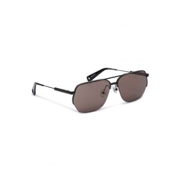 Ochelari de soare  unisex - plastic - negru Ochelari de soare  unisex - plastic - negru