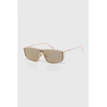 Saint Laurent ochelari de soare culoarea argintiu