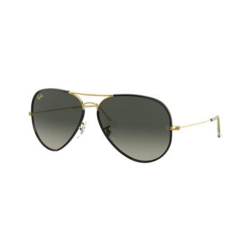 Ochelari de soare unisex Ray-Ban RB3025JM 9196/71 Aviator Full Color