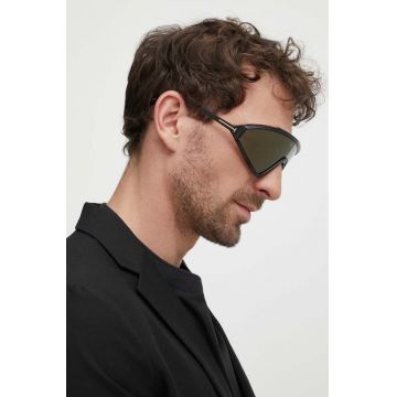 Tom Ford ochelari de soare barbati, culoarea negru, FT1121_0001G