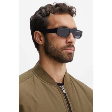 Gucci ochelari de soare barbati, culoarea negru, GG1592S