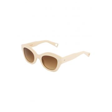 Ochelari de soare cat-eye cu aspect masiv