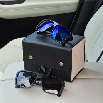 DUO-B SUMMER PROMO - Set 2 perechi ochelari de soare si toc/husa premium CADOU