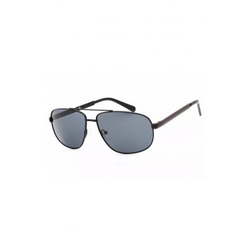 Ochelari de soare aviator cu rama metalica