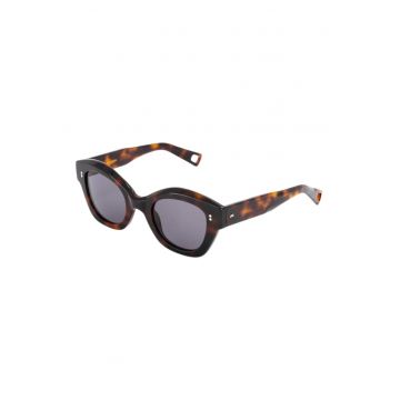 Ochelari de soare cat-eye cu aspect masiv