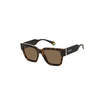 Ochelari de soare patrati unisex cu lentile polarizate