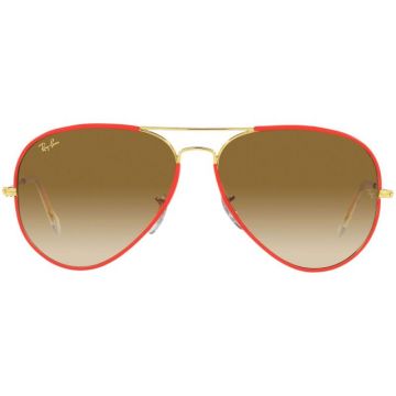 Ochelari de soare unisex Ray-Ban RB3025JM 9196/51 Aviator Full Color