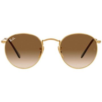 Ochelari de soare unisex Ray-Ban RB3447 001/51 Round Metal