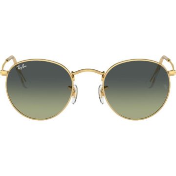 Ray-Ban RB3447 001/BH Round Metal