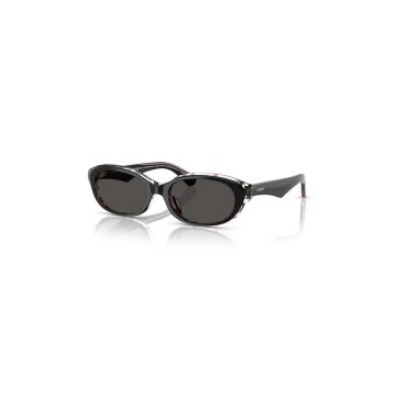 Burberry ochelari de soare femei, culoarea negru, 0BE4447D