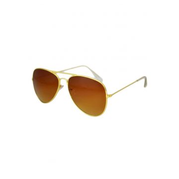 Ochelari de soare Aviator culoare Maro - Gold