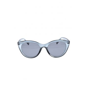 Ochelari de soare bleu cu lentile cat eye