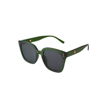 Ochelari de Soare Dama Rectangular Oversized Verde