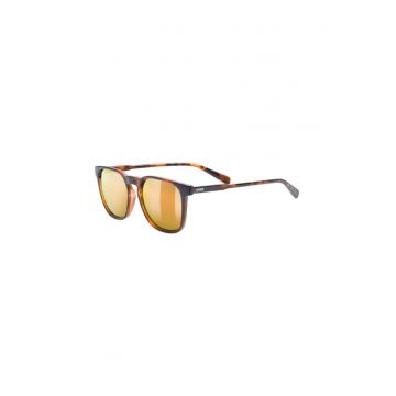 Ochelari de soare polarizati Lgl 49 P - UV400 - Plastic - Maro/Galben