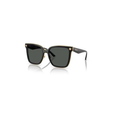 Versace ochelari de soare femei, culoarea negru, 0VE2278D